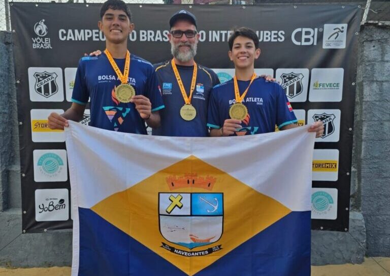 Navegantes Conquista Pódio Histórico no Vôlei de Praia Nacional