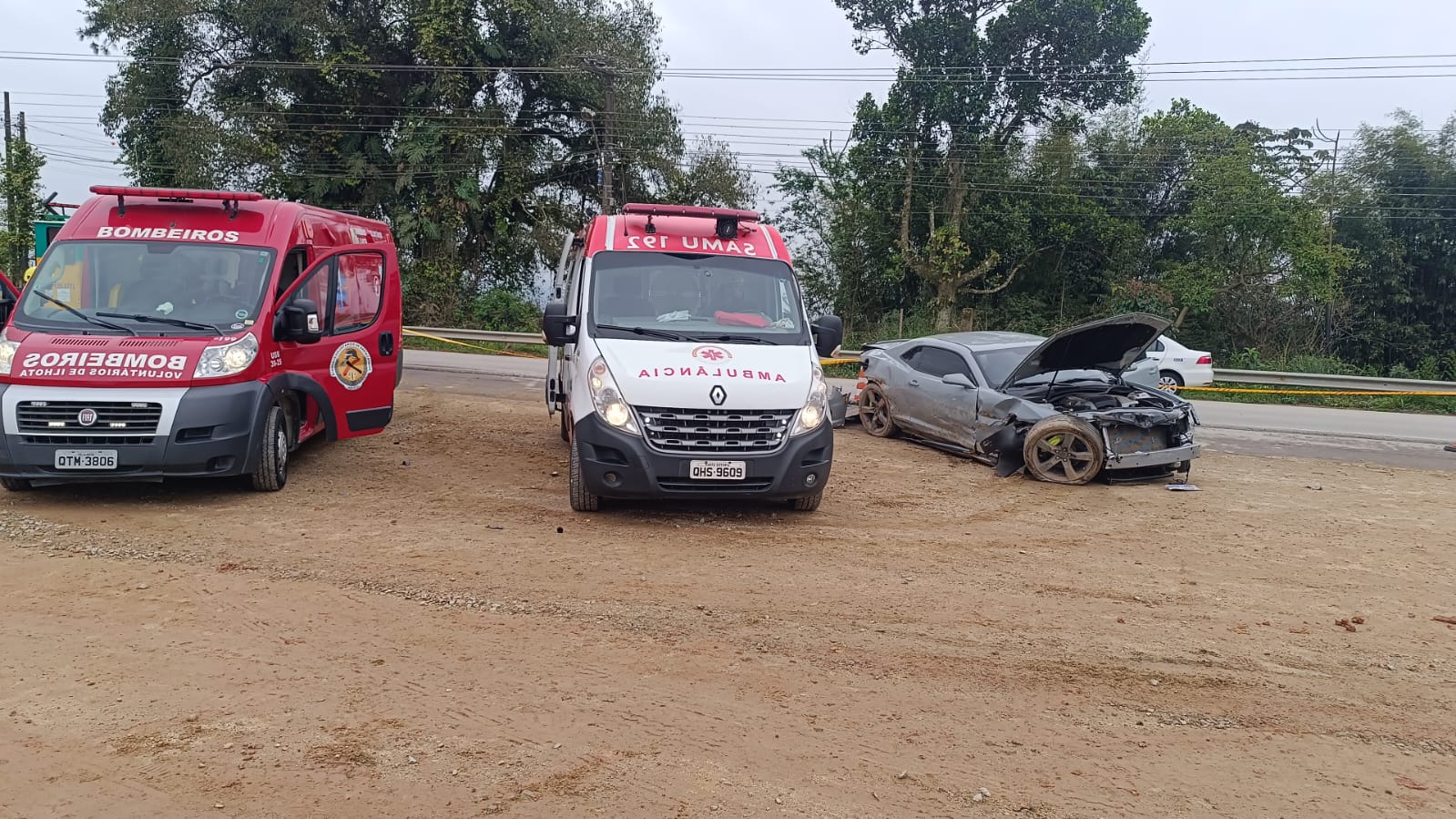 Grave Acidente em Ilhota Deixa Cinco Feridos, Incluindo Três Crianças