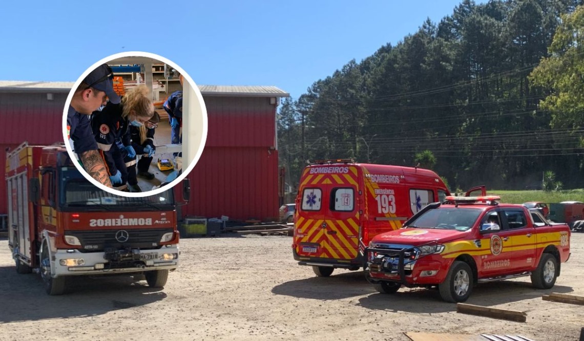Trabalhador morre após ser atingido por braço mecânico em SC