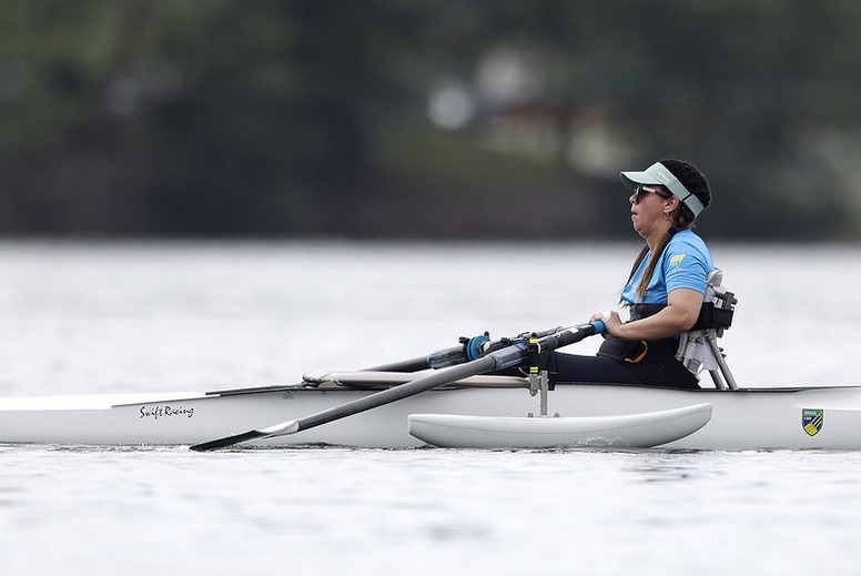 Blumenauenses conquistam três medalhas no Campeonato Brasileiro de Para-remo