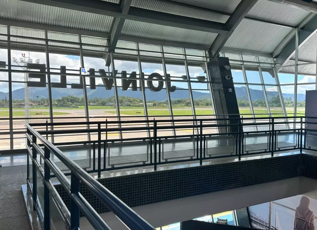 Aeroporto da maior cidade de SC bate novo recorde e número de passageiros dispara