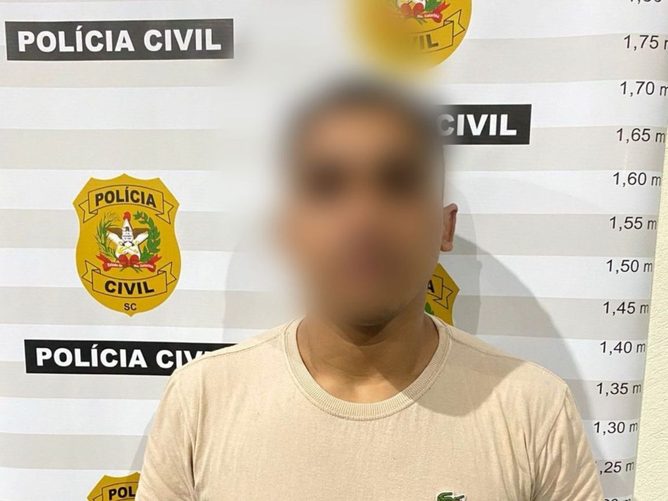 Suspeito de estuprar enteada é flagrado por câmeras, confessa crime e acaba preso em Gaspar
