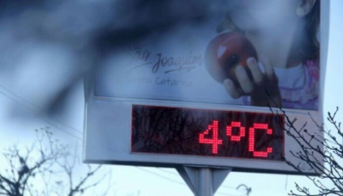 Nova onda de frio avança pelo Brasil e pode trazer geadas ao Sul