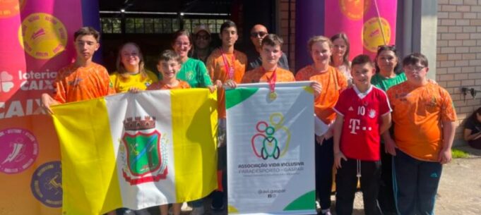 Programa Paradesporto de Gaspar conquista 27 medalhas em competição paralímpica estadual