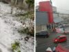 Tempestade com granizo causa estragos e deixa cidades sem energia em Santa Catarina