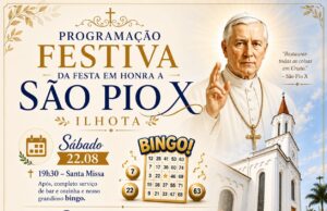 Comunidade convida para programação festiva em honra a São Pio X em Ilhota