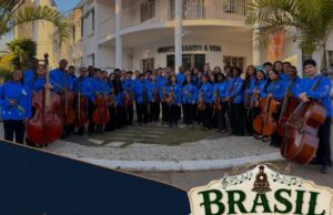 Ilhota recebe apresentação da Orquestra Acadêmica Mariuccia Iacovino durante turnê por Santa Catarina