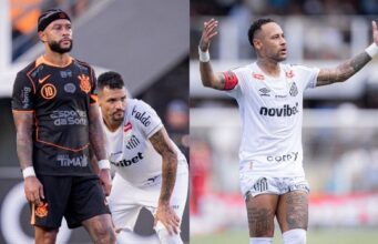 Corinthians x Santos: onde assistir, horário e prováveis escalações pelo Brasileirão