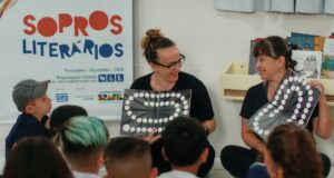 Escolas e CEIS da Rede Municipal Recebem Projeto de Mediação Literária em Itajaí