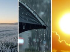 Oeste de SC terá virada no tempo com geada, chuva e calor perto dos 30°C nos próximos dias