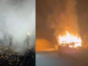 Incêndio mobiliza bombeiros e consome residência no Vale do Itajaí