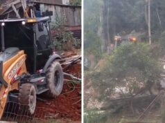 Demolição em joinville derruba 10 construções em área de preservação e comunidade questiona ação