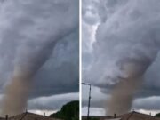 Tornado atinge vilarejo na França, deixa 39 feridos e destrói centenas de casas