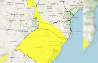 Alerta meteorológico aponta risco de tempestades e granizo nesta terça-feira