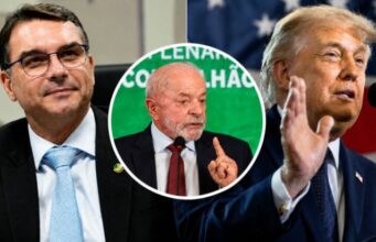 Flávio Bolsonaro culpa lula por decisão dos estados unidos que revoga visto de embaixadora do brasil