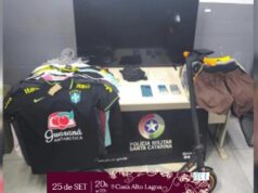 Casa usada para tráfico escondia drogas e produtos furtados em Criciúma