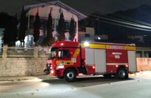 Moradora fica ferida após incêndio atingir quarto de residência em Gaspar