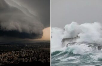 Quarta-feira tem virada no tempo em SC, com temporais no Oeste e calor perto dos 30°C