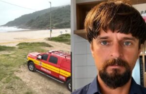 Corpo encontrado em praia de Florianópolis pode ser de homem desaparecido após sair para pescar