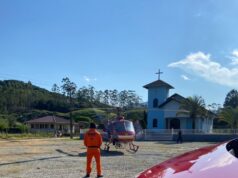 Idosa é socorrida inconsciente e levada ao hospital após passar mal em Ilhota
