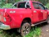 Esconderijo na mata: Polícia Militar recupera caminhonete Hilux e carro alugado em aeroporto durante buscas em Rio dos Cedros