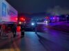 Colisão entre carro e caminhão derrama óleo diesel e mobiliza bombeiros em Ilhota