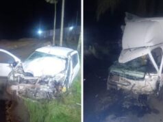 Homem de 33 anos morre após carro bater de frente com caminhão na BR-470 em Pouso Redondo