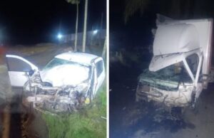 Homem de 33 anos morre após carro bater de frente com caminhão na BR-470 em Pouso Redondo