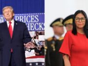 Trump diz que Venezuela ainda não está pronta para novas eleições; presidente interina concorda