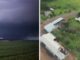Tornado é confirmado em Campo Erê e imagens revelam rastro de destruição após tempestade