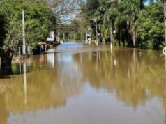 Nível do Rio Negro estabiliza em 8 metros e deixa mais de 50 famílias desabrigadas em SC e PR