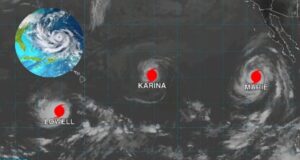 Trio de furacões no Pacífico: 2 países estão na rota dos fenômenos em meio ao avanço do El Niño e preocupa autoridades