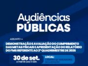 Prefeitura de Ilhota realiza audiências públicas sobre metas fiscais e recursos da saúde