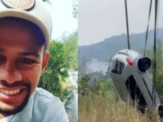 Corpo de homem desaparecido após carro cair em rio é encontrado em Brusque