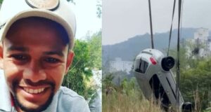 Corpo de homem desaparecido após carro cair em rio é encontrado em Brusque