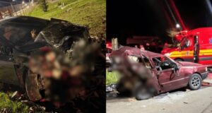 Adolescente de 15 anos morre e irmã gêmea fica gravemente ferida após batida em Criciúma