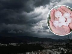 SC entra em alerta para temporais com vendaval, granizo e chuva intensa