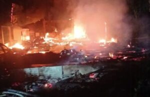 Duas pessoas são encontradas mortas após incêndio destruir casa em Doutor Pedrinho