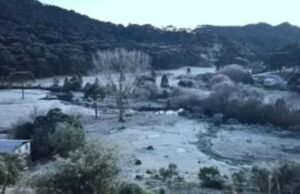 Nova massa de ar frio traz temperaturas de até 4°C no início da primavera em Santa Catarina