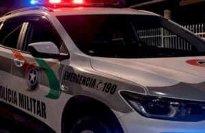 Foragido escapa de presídio, bate moto em fuga e acaba baleado pela PM em Gaspar