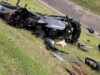 Ilhota: Queda de moto na BR-470 deixa duas vítimas feridas na divisa com Navegantes