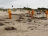 Efeitos do clima no Vale: chuvas intensas empurram mais de 73 toneladas de resíduos para o litoral catarinense.