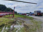 Motociclista de 32 anos morre após colidir na traseira de caminhão na BR-470, em Gaspar