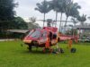 Tentativa de homicídio mobiliza Bombeiros Voluntários e helicóptero Arcanjo em Ilhota