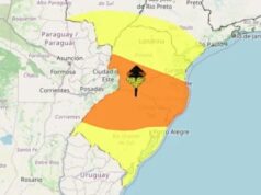 Ciclone extratropical traz chuva de até 200 mm e risco de granizo no Sul do Brasil