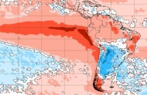Primavera sob influência do El Niño: segunda quinzena de outubro terá chuva até 90 mm acima da média no Sul