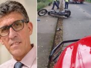 Identificado motociclista de 63 anos que morreu em batida no Bairro Garcia, em Blumenau