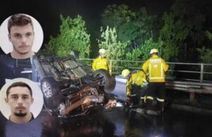 Saiba quem são os dois jovens de 18 anos que morreram em acidente no Badenfurt, em Blumenau