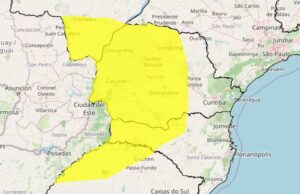 Santa Catarina tem previsão de temporais durante a semana e risco de chuva intensa no domingo de eleição