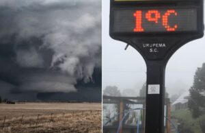 Ciclone provoca temporais e chuva de até 200 mm em sete estados na véspera das eleições